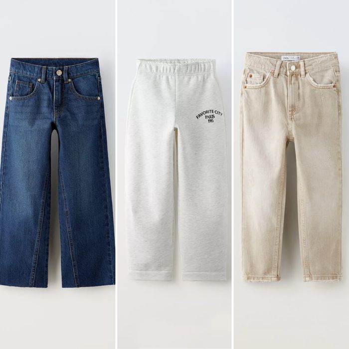 Набір! Джинсы zara mom прямі джинси штани спортивні