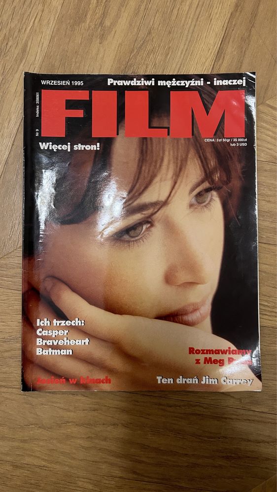 Gazeta FILM * Wrzesień 1995 * Meg Ryan * Batman * Jim Carey