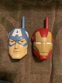 Рации Marvel Капитан Америка и Железный человек