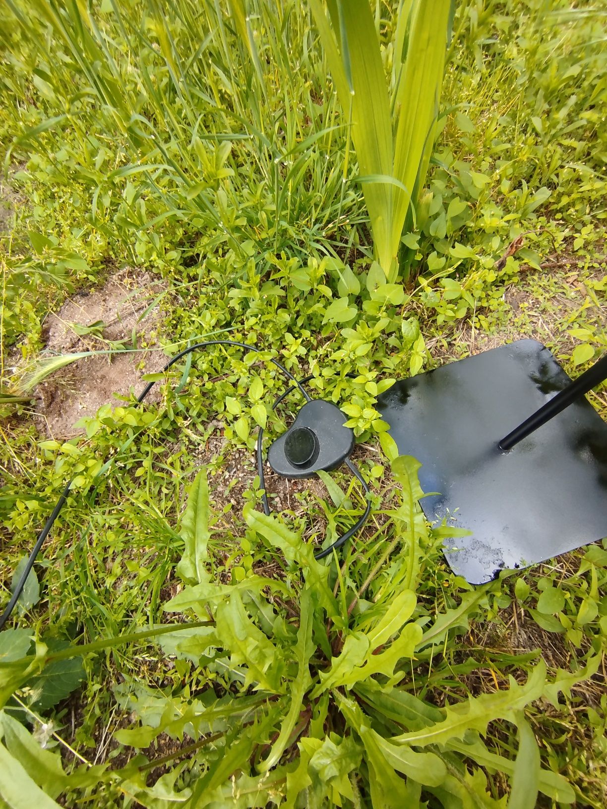 Candeeiro de Pé em Preto