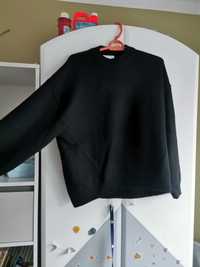Sweter czarny oversize H&M
