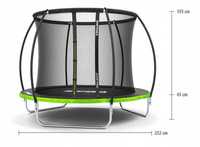 Садовий батут Zipro 252 см нові Польща 312 364 см