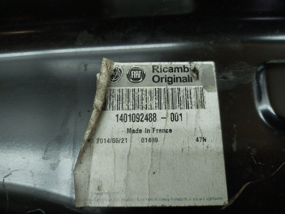 Fiat Scudo 2006-2016 стойка кузова задняя центральная левая 1401092488