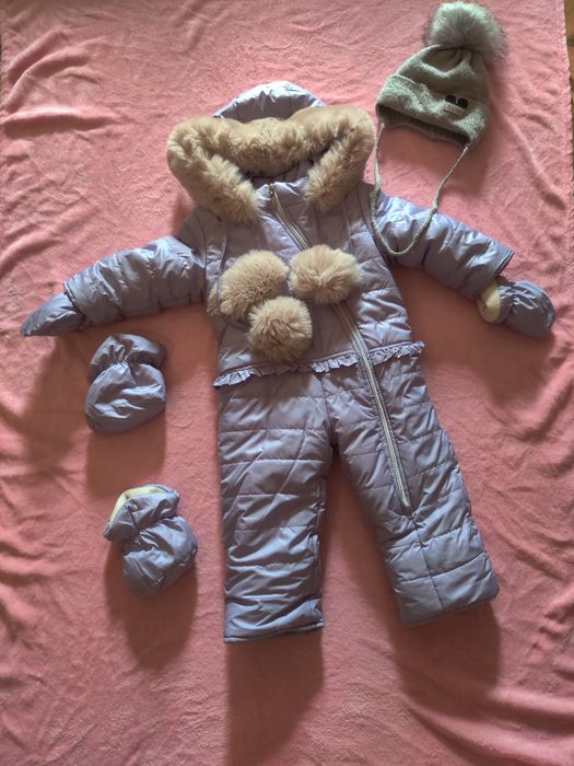 Комбінезон з 7 місяців + шапочка