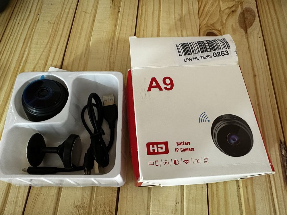 Міні IP камера A9 Wi-Fi HD нічне бачення SN27