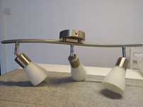 Lampa sufitowa 3 żarówki dł. szyny 54 cm