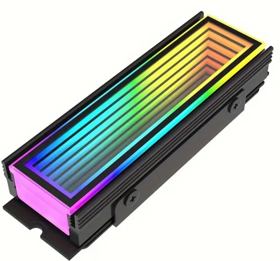 Radiator aRGB na dysk M.2 SSD