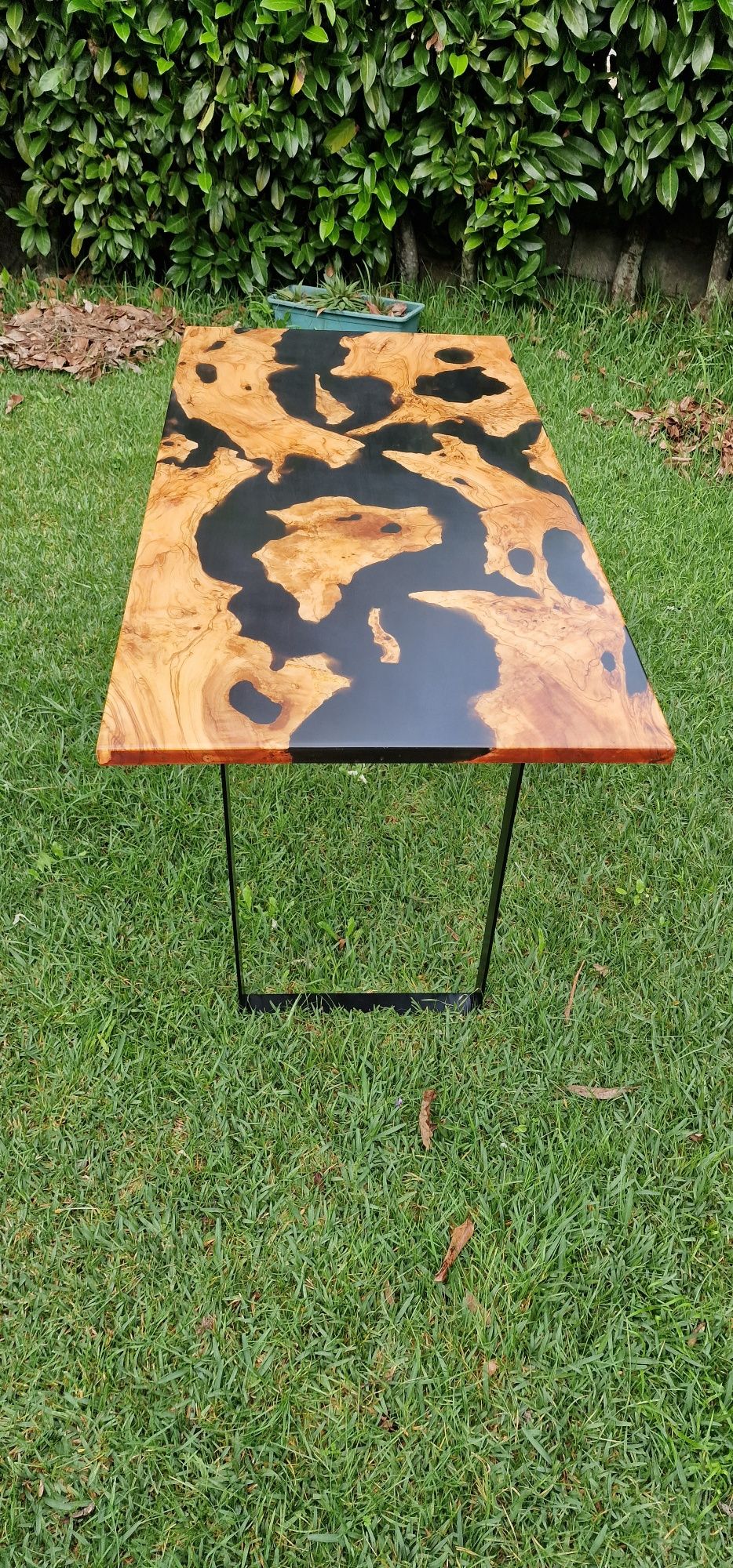 Mesa resina epoxy - 120x60cm
