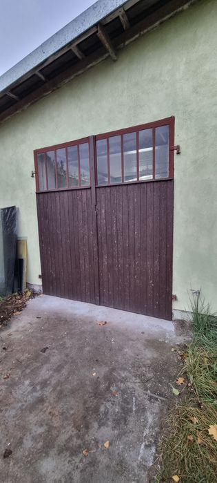 Drzwi garażowe stalowa konstrukcja