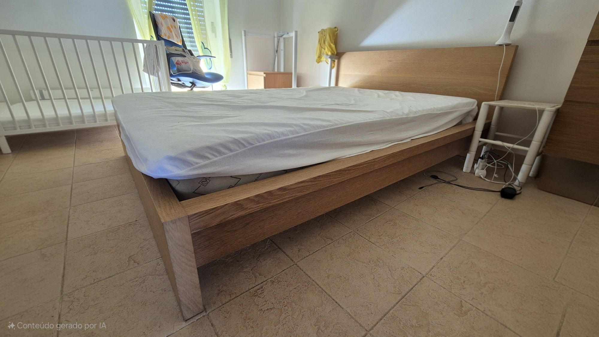 Cama ikea malm 140x200 cm