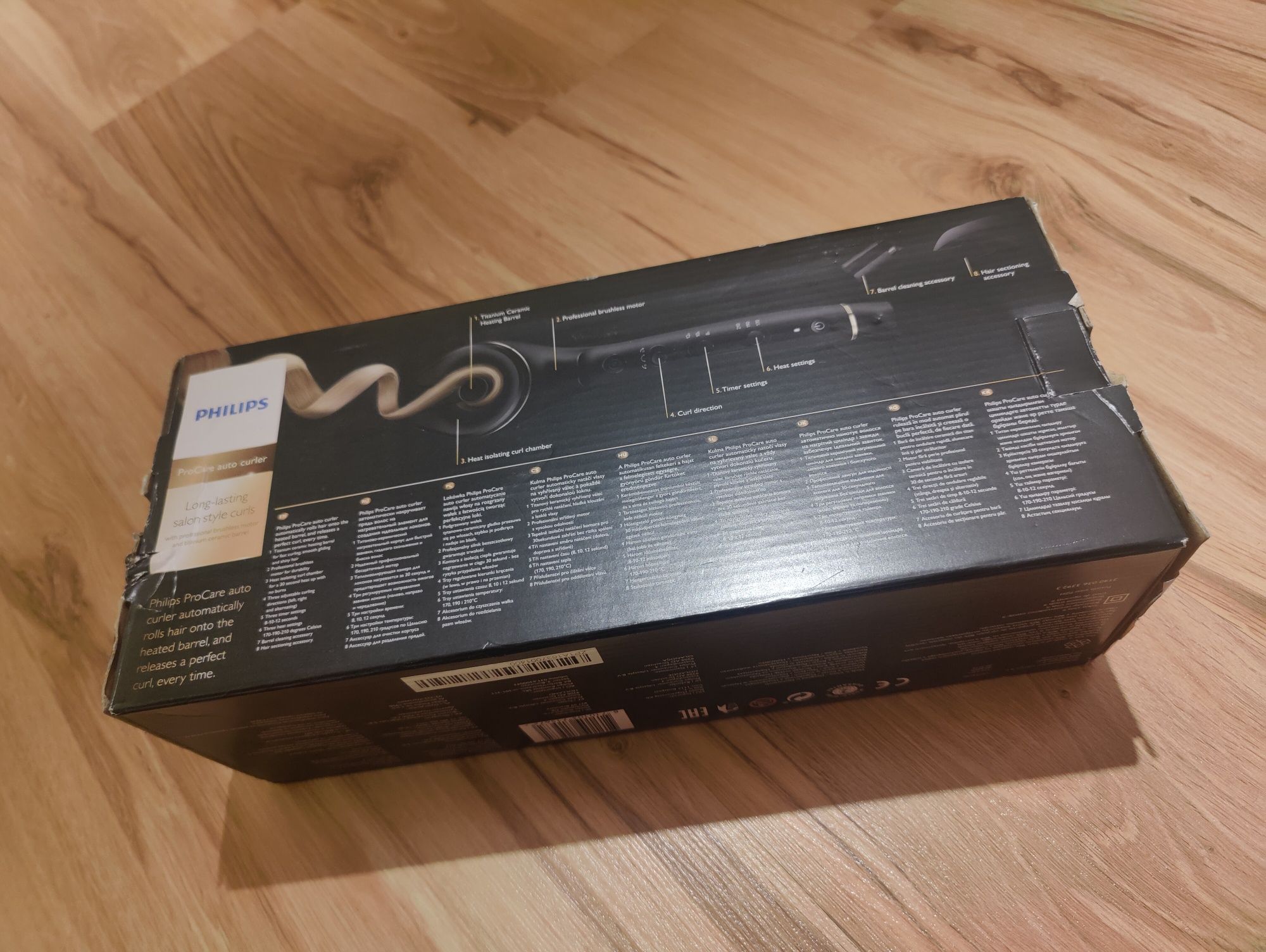 Philips ProCare auto curler Automatyczna Lokówka czarna