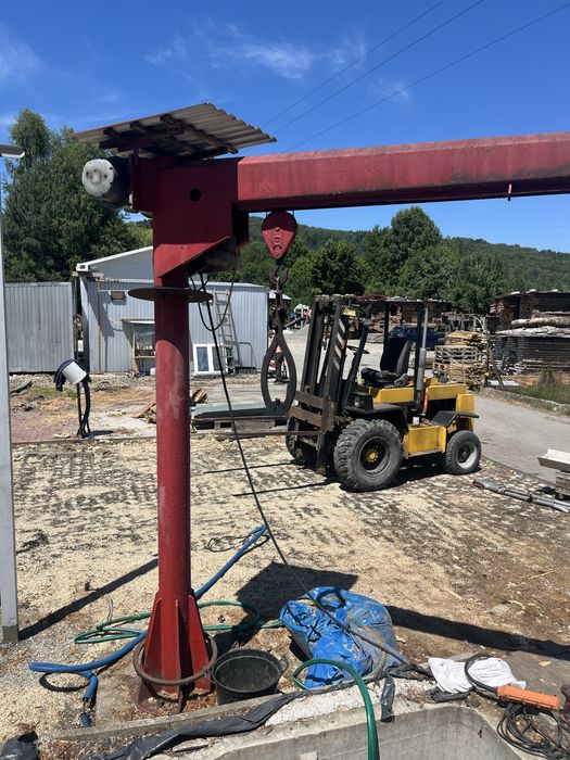 Żuraw, dźwig, wciągarka