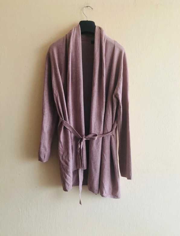 Zara - jak nowy, wiskozowy kardigan (M/L) stan idealny