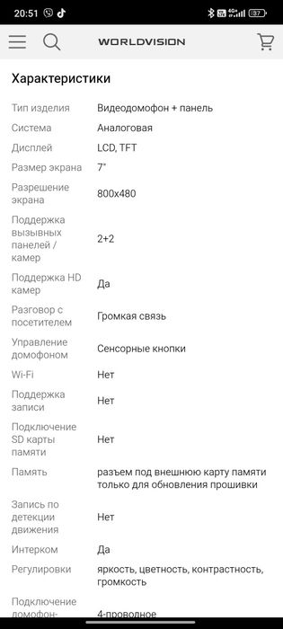 Комплект видеодомофона NeoLight KAPPA HD KIT