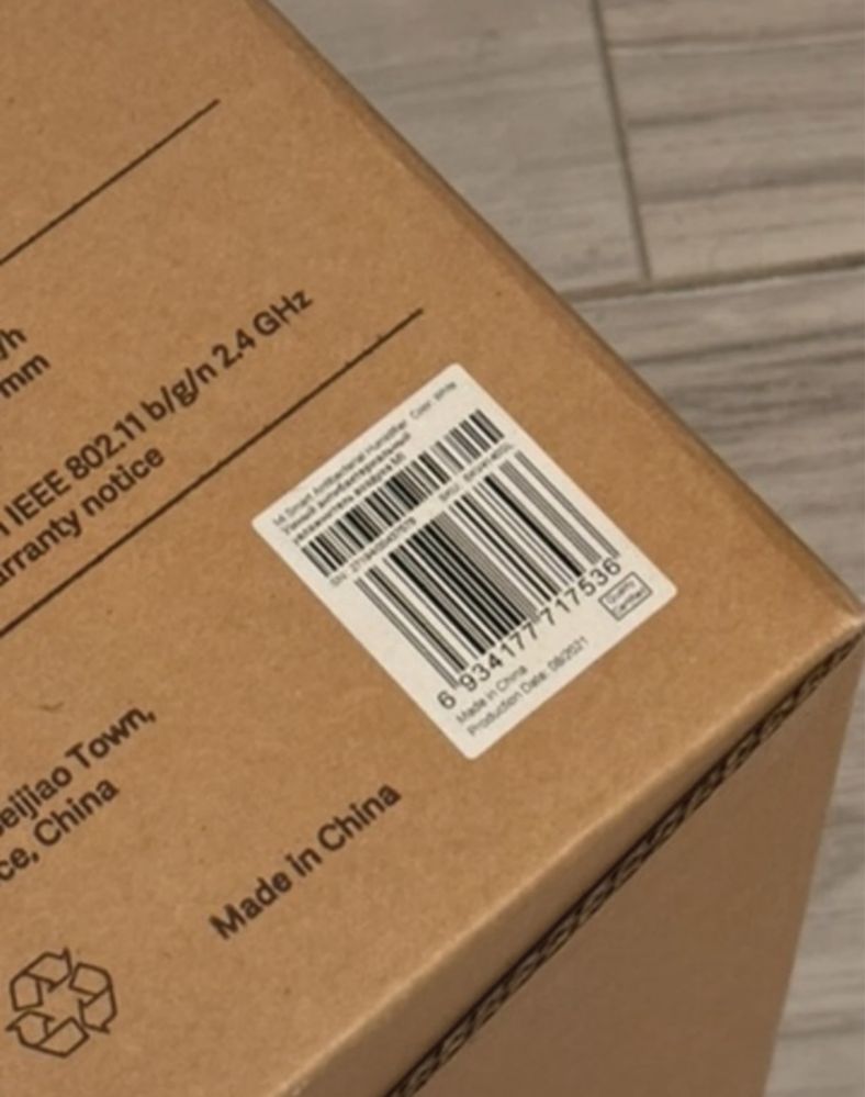 Nawilżacz ultradźwiękowy Xiaomi