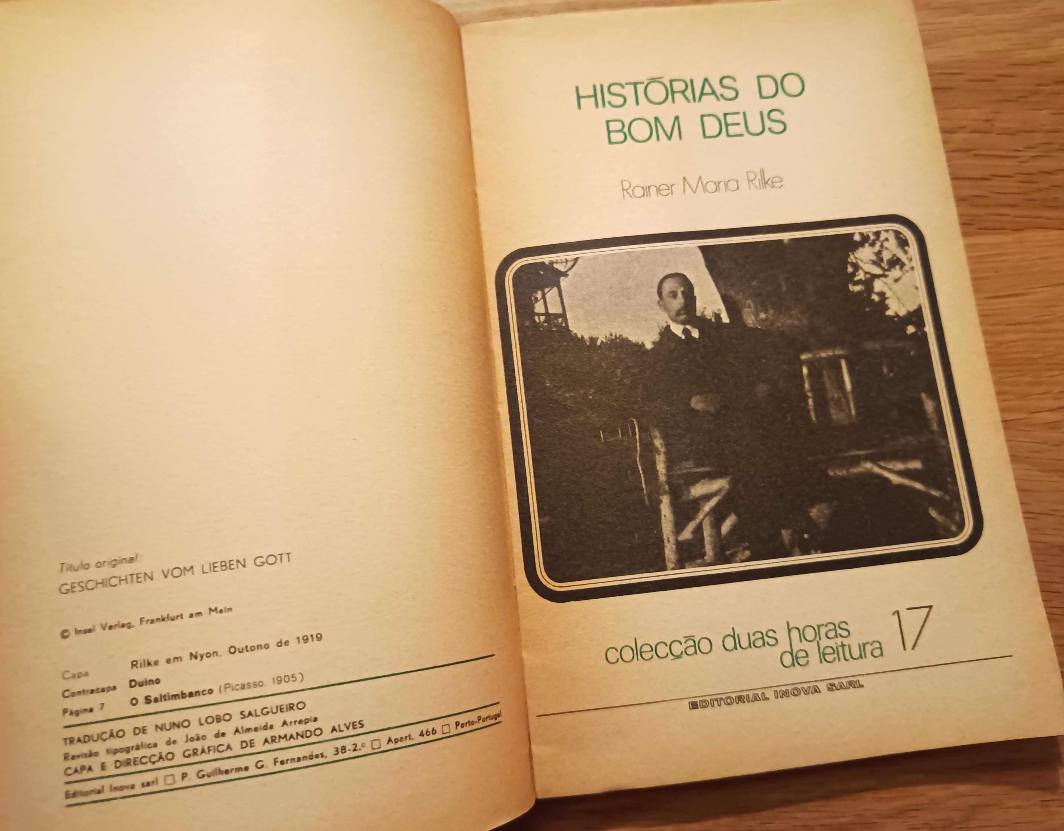 Histórias do Bom Deus - Rainer Maria Rilke