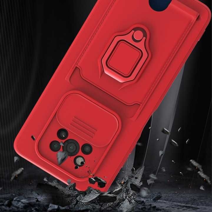 Bigcousin Etui, plecki z linka do Xiaomi Poco X3 / PRO / NFC czarne