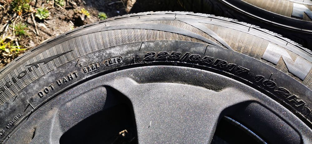 VW,Audi,Merc,Seat,"RONAL"5X112/17, wielosezonowe 6,5mm, 225/65/17 bdb