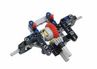 2 в 1. Набір деталей кермовий механізм + диференціал для Lego Technic