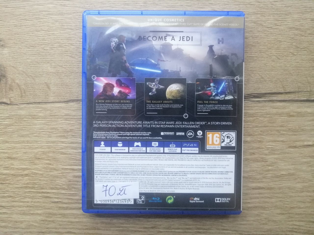 Gra Ps4 - Star Wars Jedi Fallen Order