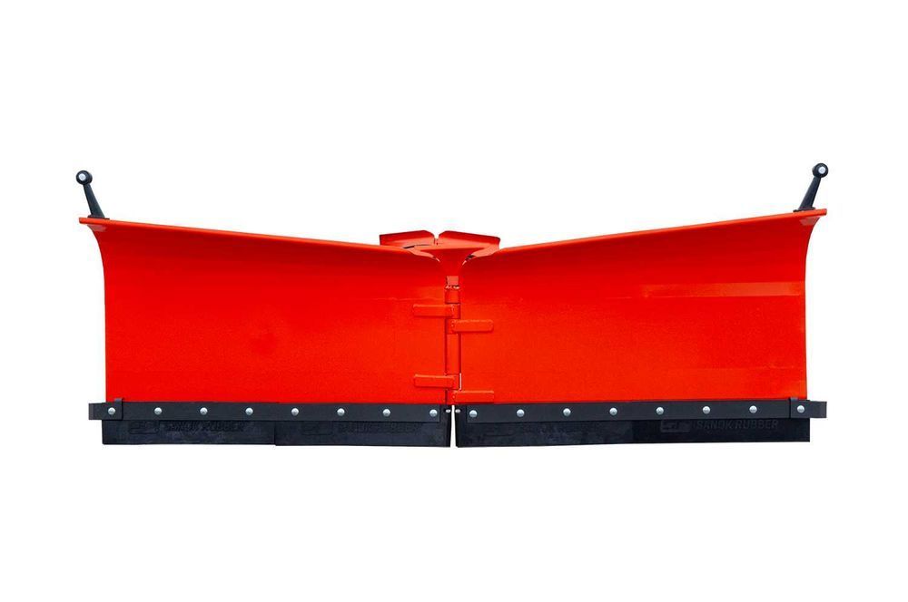 Pług komunalny składany Metal Technik do ładowarki ciągnika wózka MOC!