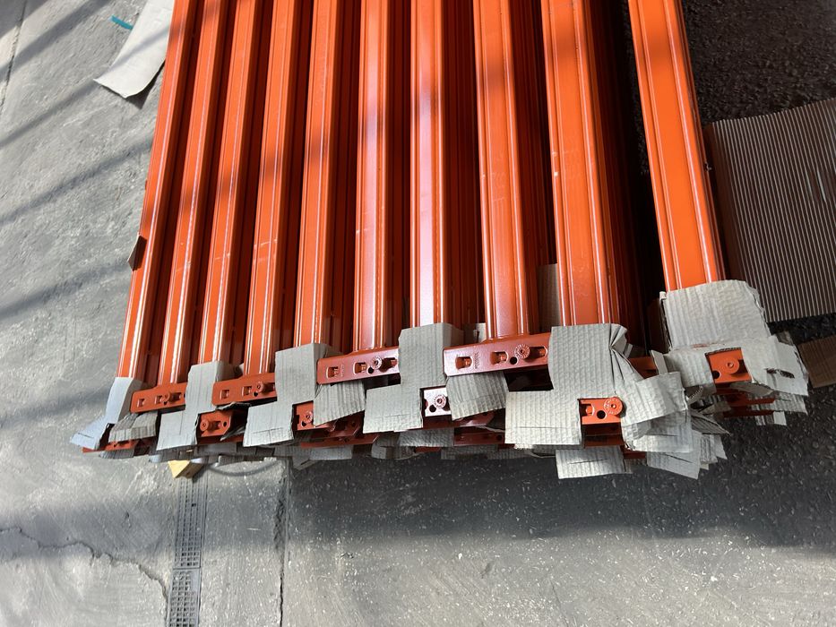 Regały magazynowe Mecalux nowe trawersy Okazja Transport