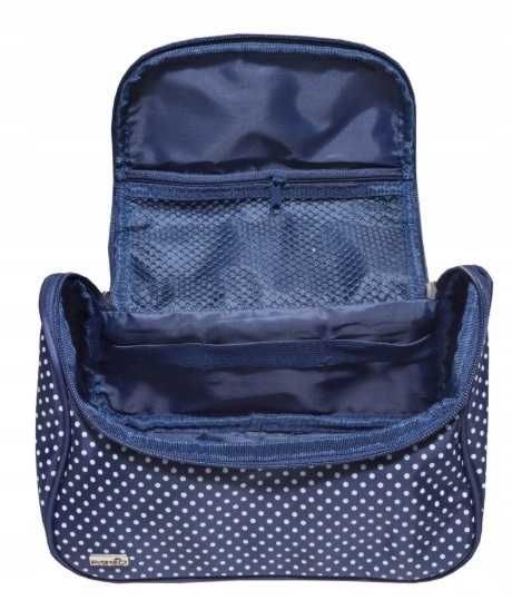Elegancka kosmetyczka typu kuferek Reed – seria Night Star