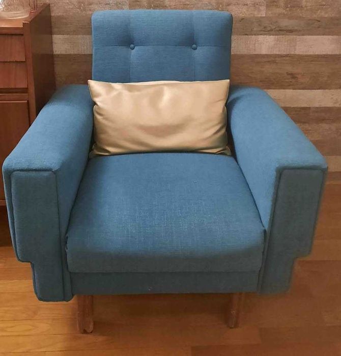 Sofá Vintage sem marcas de uso