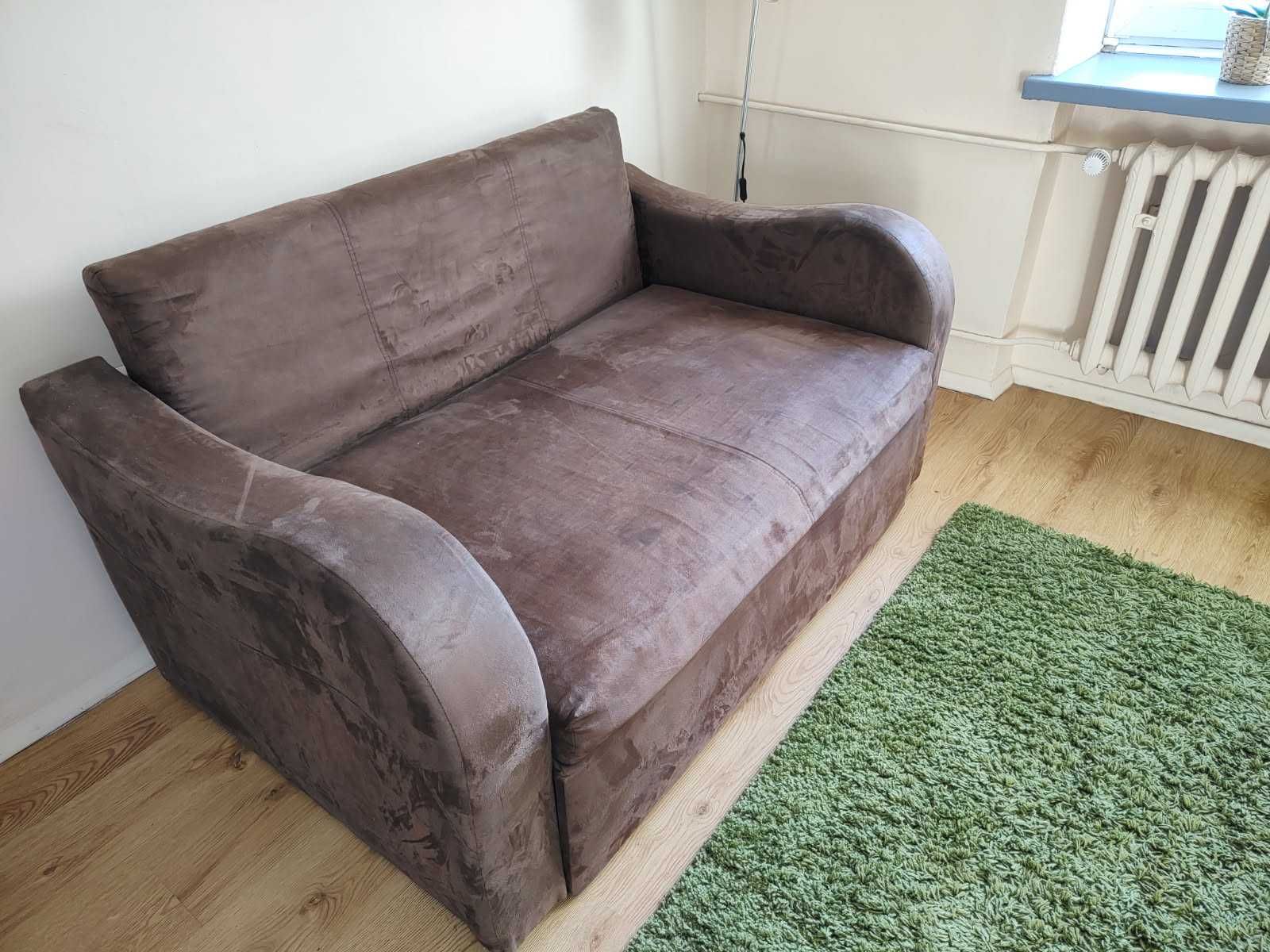 sofa dwuosobowa z funkcją spania