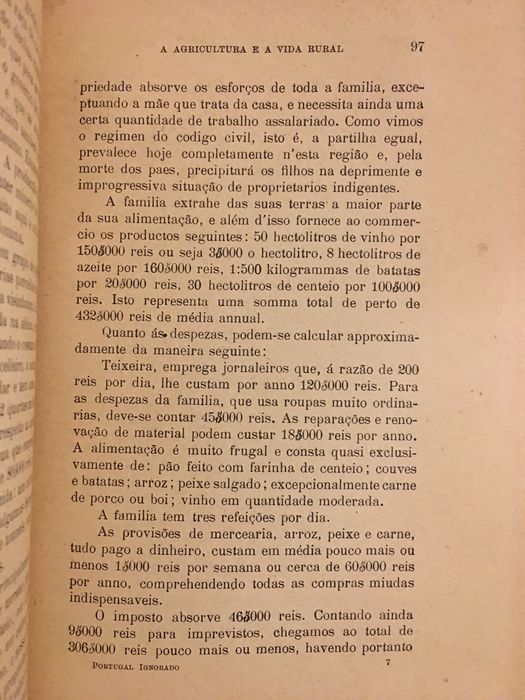 Ponsard: Portugal Ignorado / Orlando Ribeiro: A Evolução Agrária