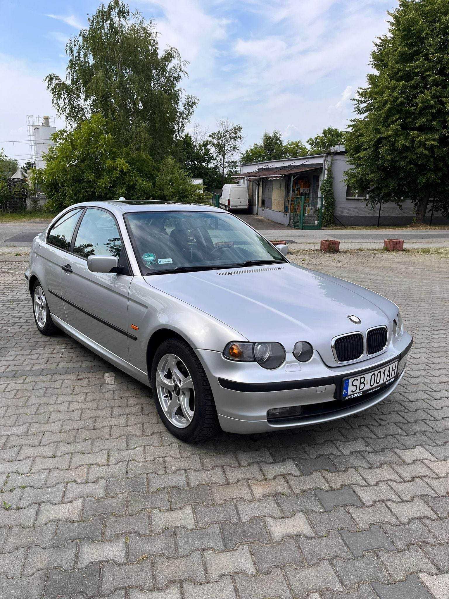 BMW E46 Compact 150km niski przebieg, pełna opcja, lift, xenon, skóra!