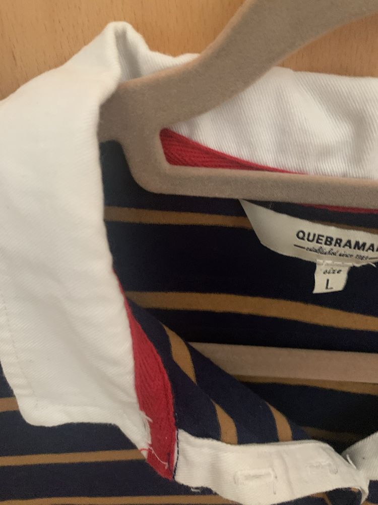 Polo manga comprida . Marca Quebramar