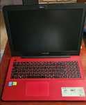 Laptop ASUS K555L i3-4010U 4GB 512HD 820M W10 Czerwony