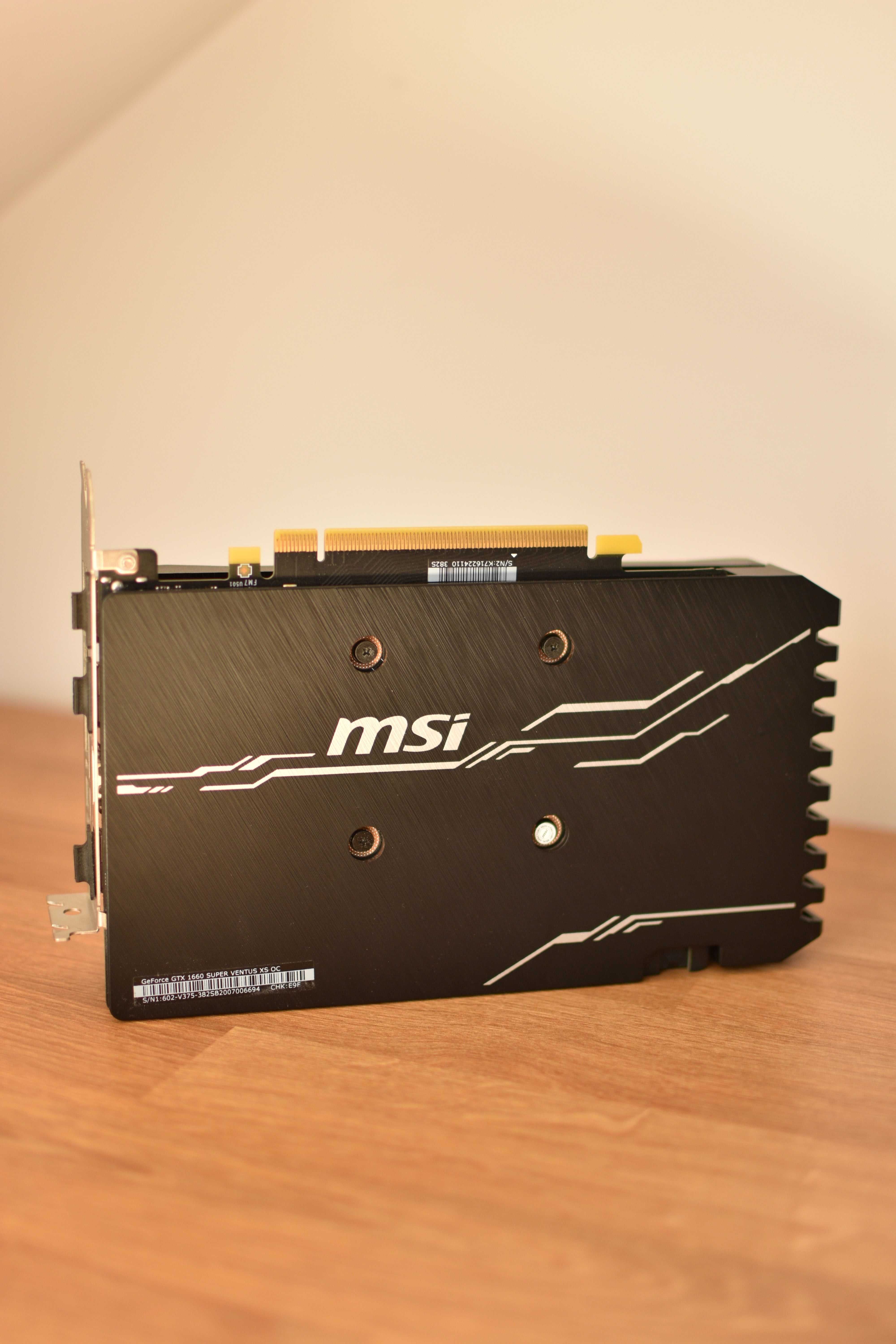 Karta Graficzna MSI GeForce GTX 1660 SUPER Ventus XS OC 6GB GDDR6