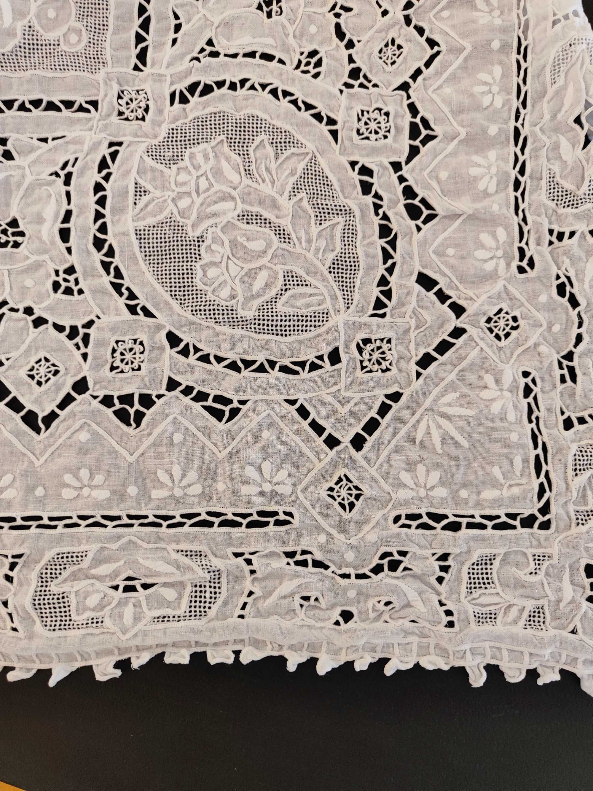 Toalha de linho antiga 2,20m x 1,60m
