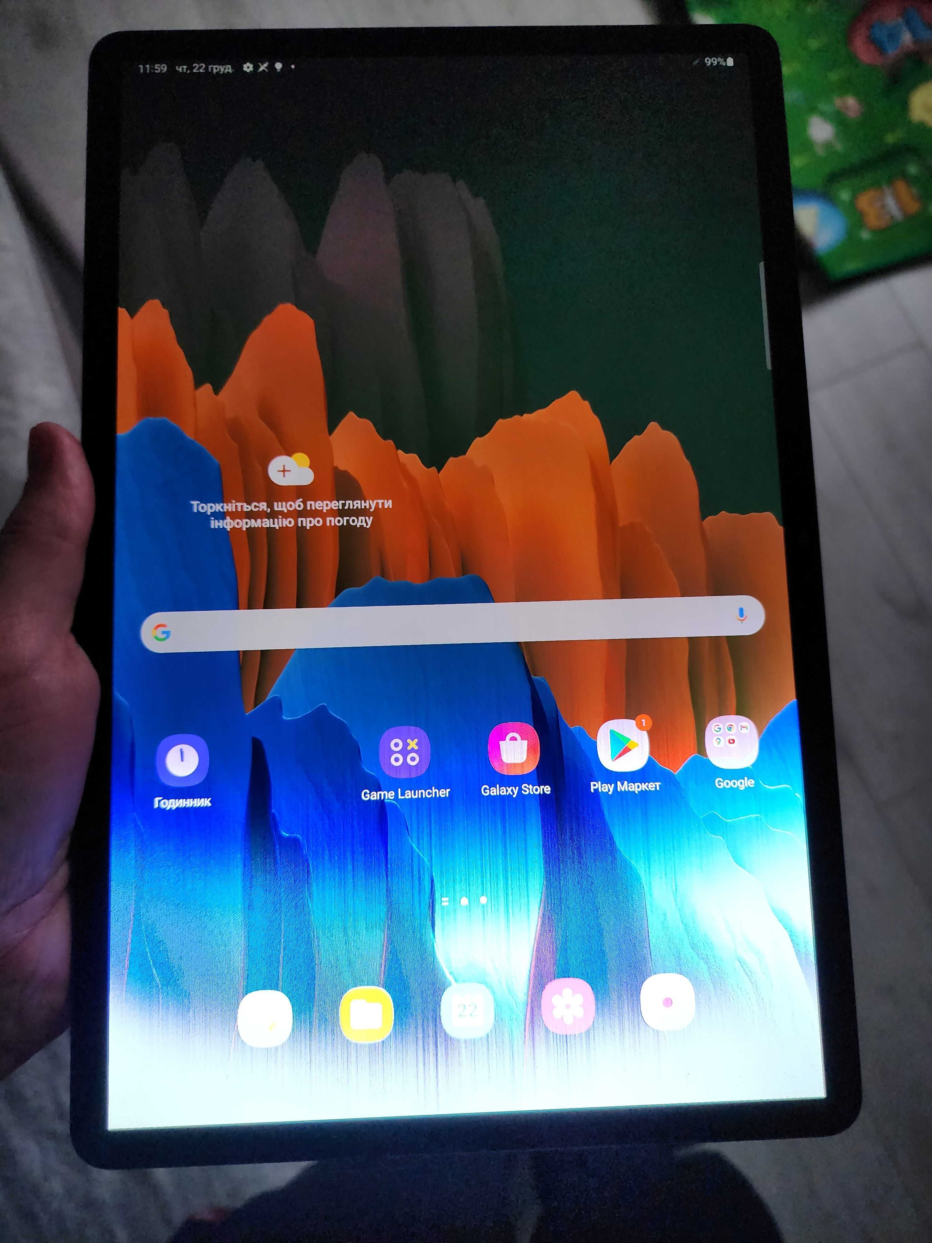 Планшет Samsung Galaxy Tab S7 Plus 128GB Wi-Fi Black (SM-T970N