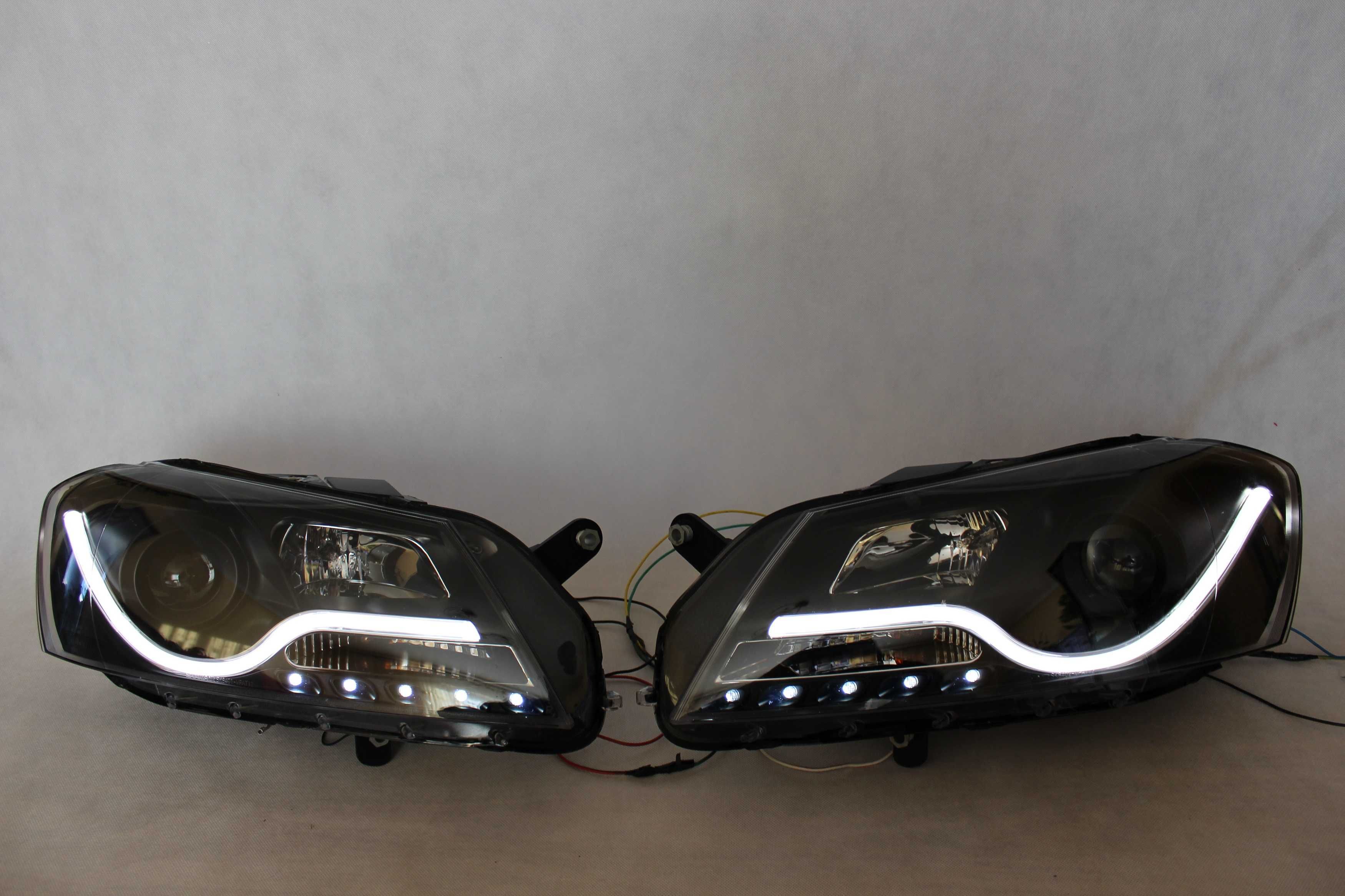 Lampy reflektory przednie przód VW PASSAT B7 10-14 LED TUBE BAR NEON