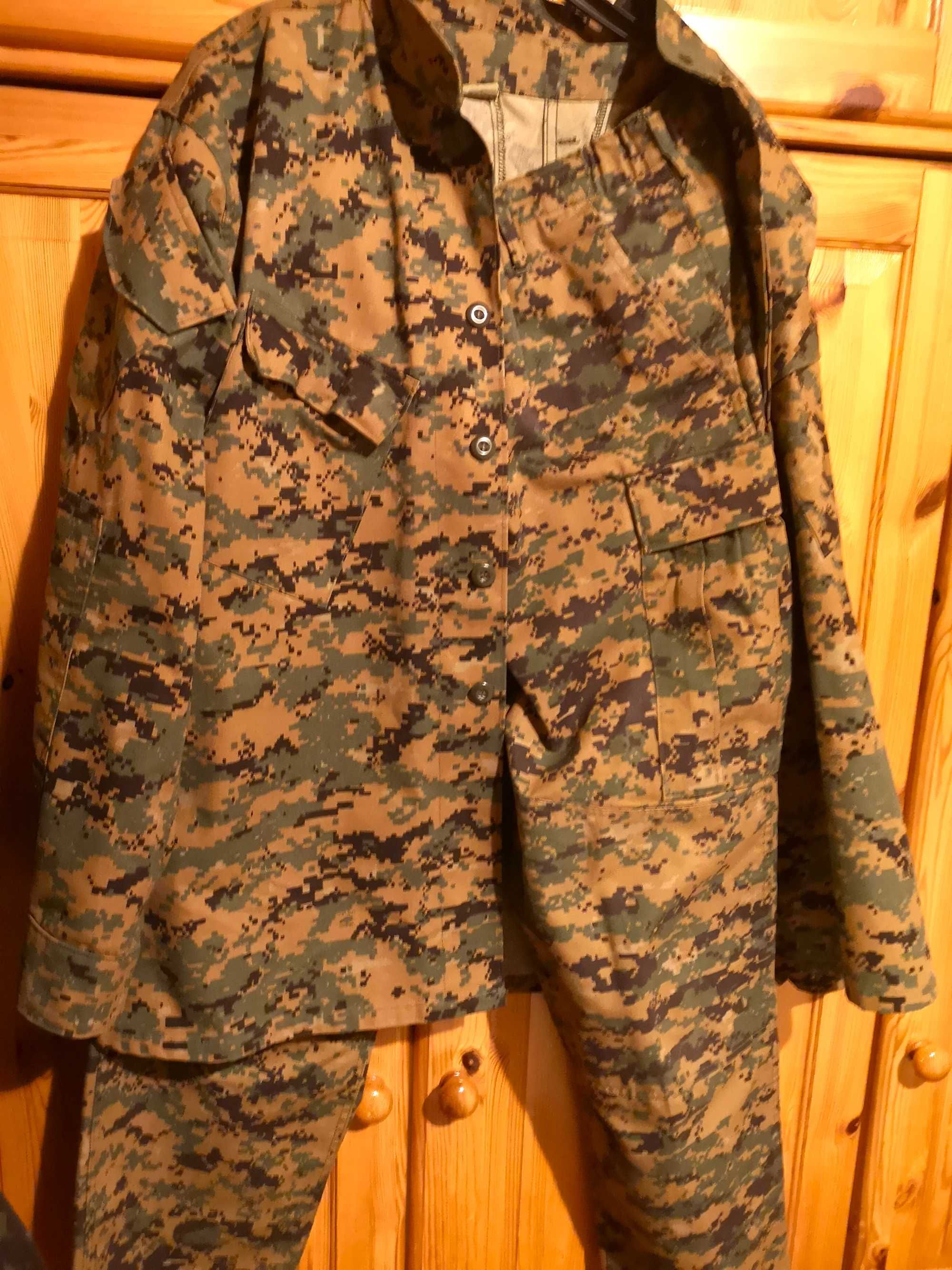 Spodnie Helikon USMC Marpat , 50/50 NyCo