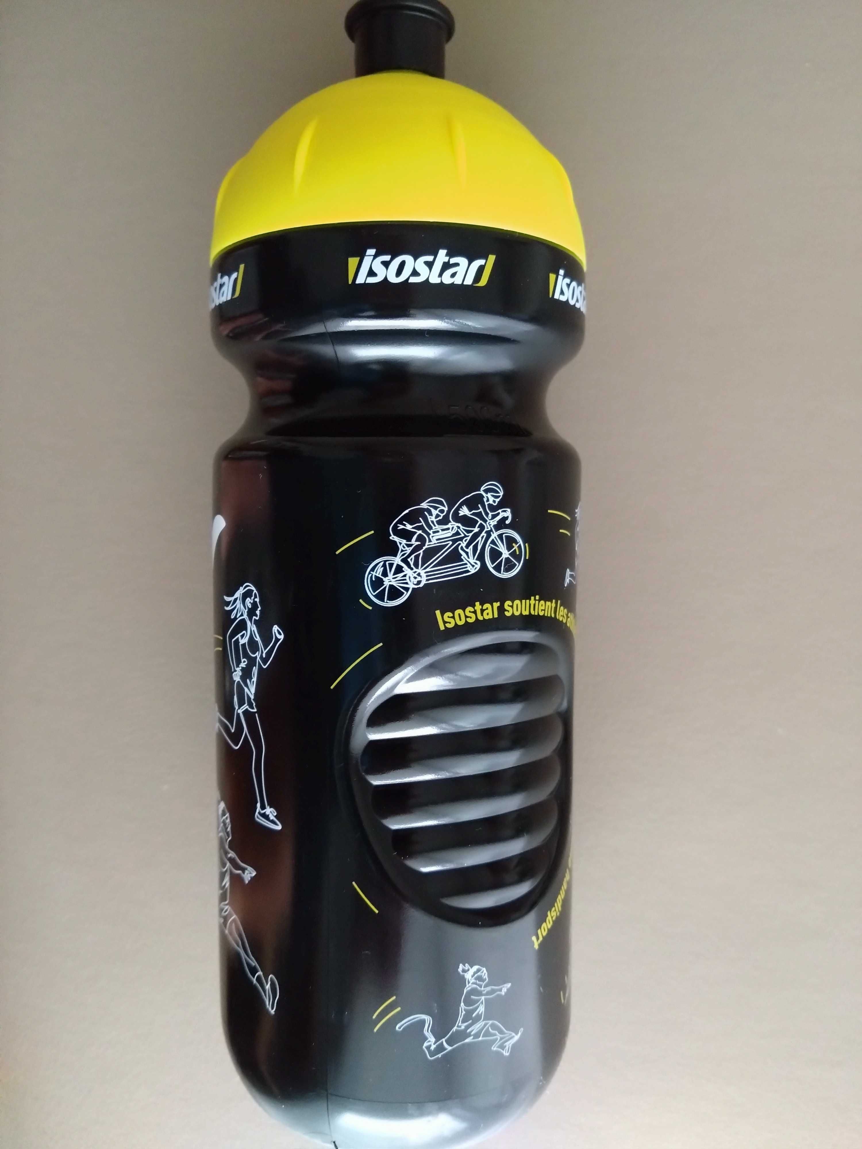 Bidon Isostar 650 ml Push Pull Black