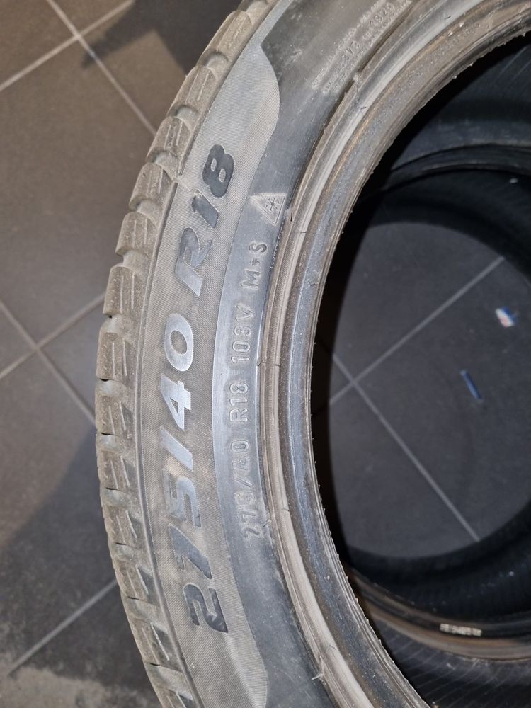 Komplet opon na zime RunFlat 275/40/18 245/45/18 dobmw G30 520d xdrive