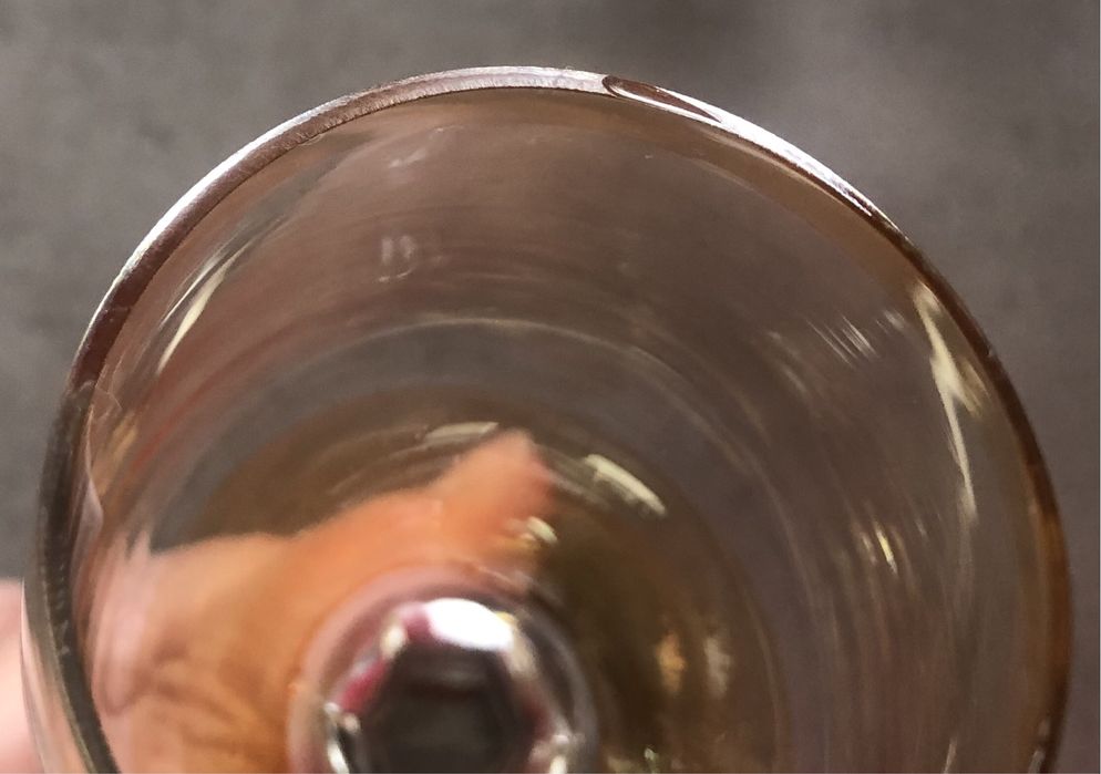 Kieliszki do wina PRL