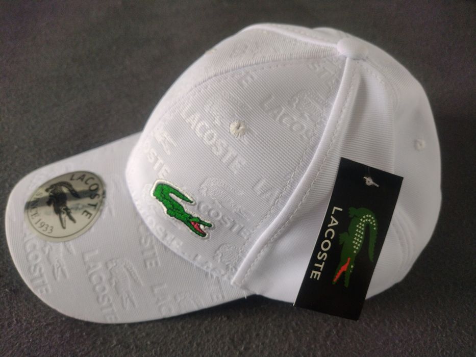 MEGA PROMOCJA ! Czapka LACOSTE z daszkiem tenis sport trening baseball