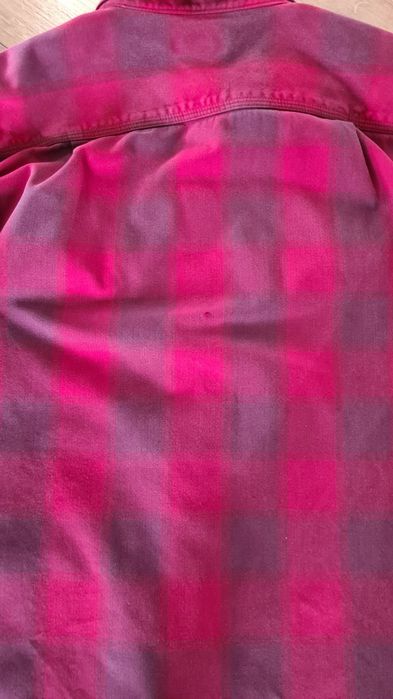 Koszula w kratę Carhartt. Czerwona. Gruba. Rozmiar M.  Skate drip y2k