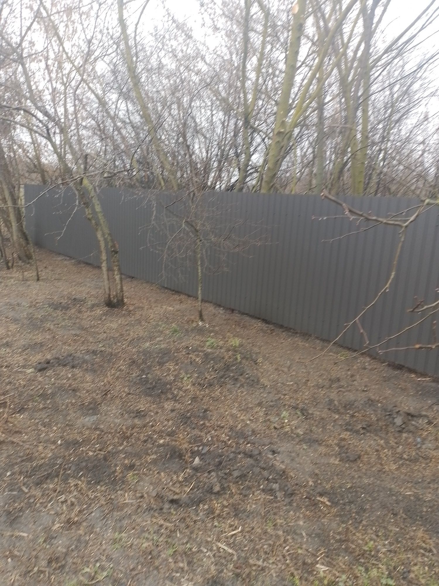 Ворота калітка забор профнастила рябіця тин огорожа установка