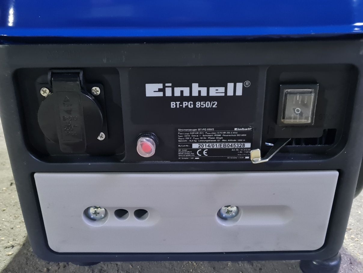 Генератор бензиновий Einhell Blue BT-PG 850/2  650W/720W