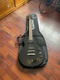 Guitarra elétrica Epiphone Les Paul Model.   Amplificador Blackstar