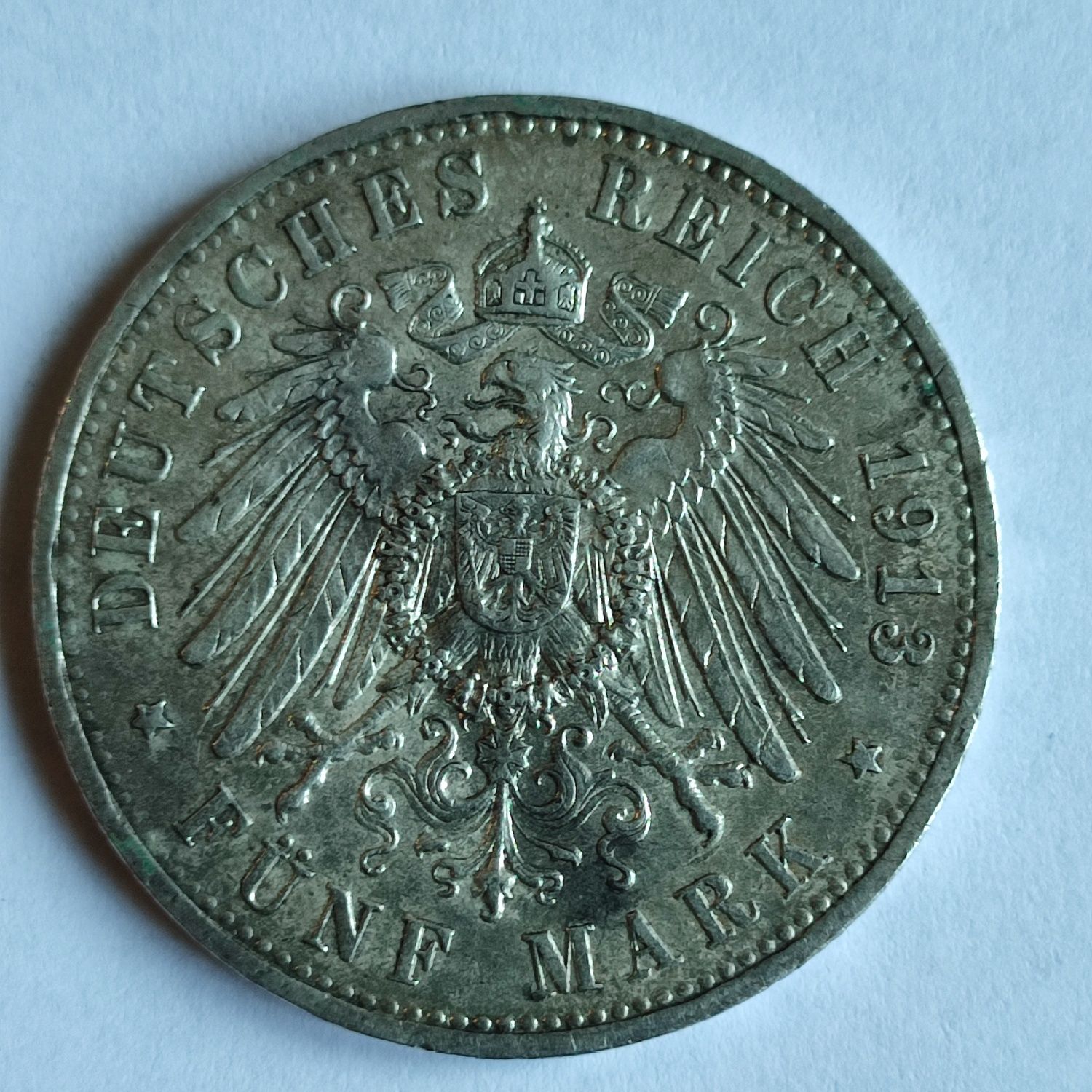 5 Marek A 1913 Wilhelm 2 w mundurze