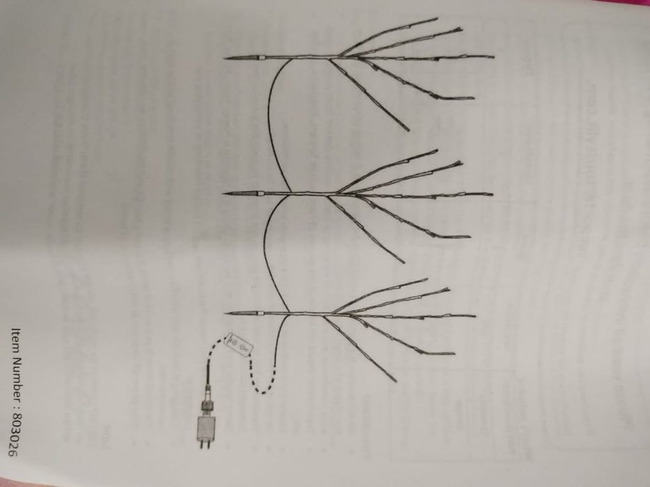 Drzewka świecące ozdobne