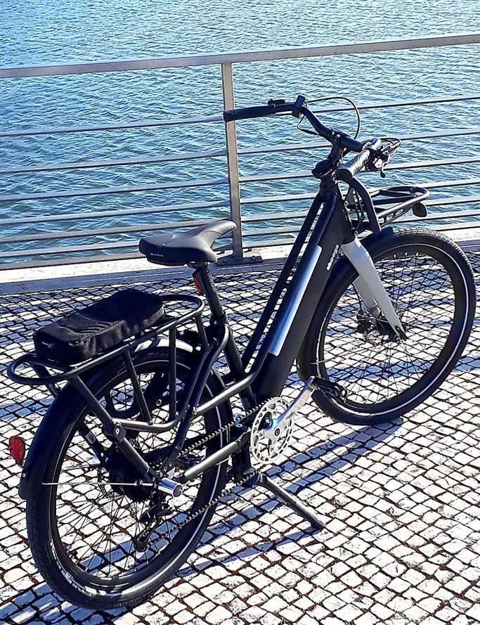 Cargo Bike Bicicleta elétrica carga compacta Ahooga Bike Modular Full