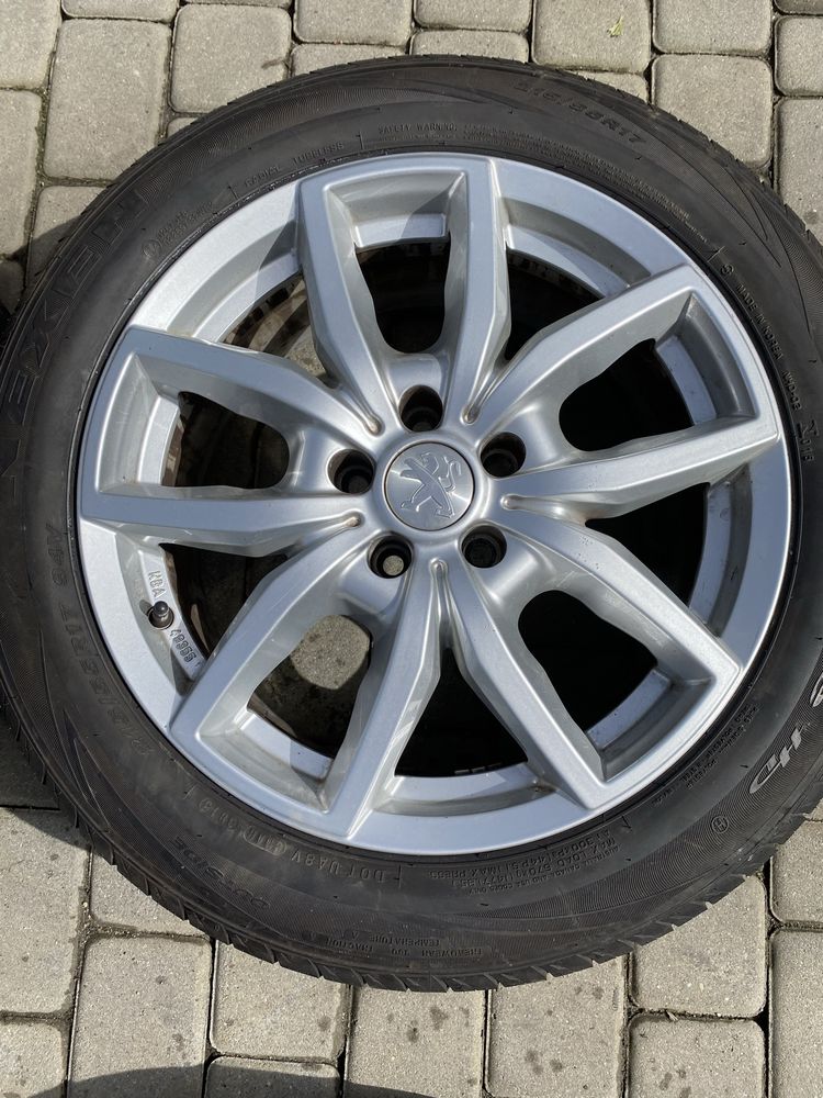 Alufelgi 5x108 17 cali Peugeot 308, 508 Expert 3008 Partner 215/55/17